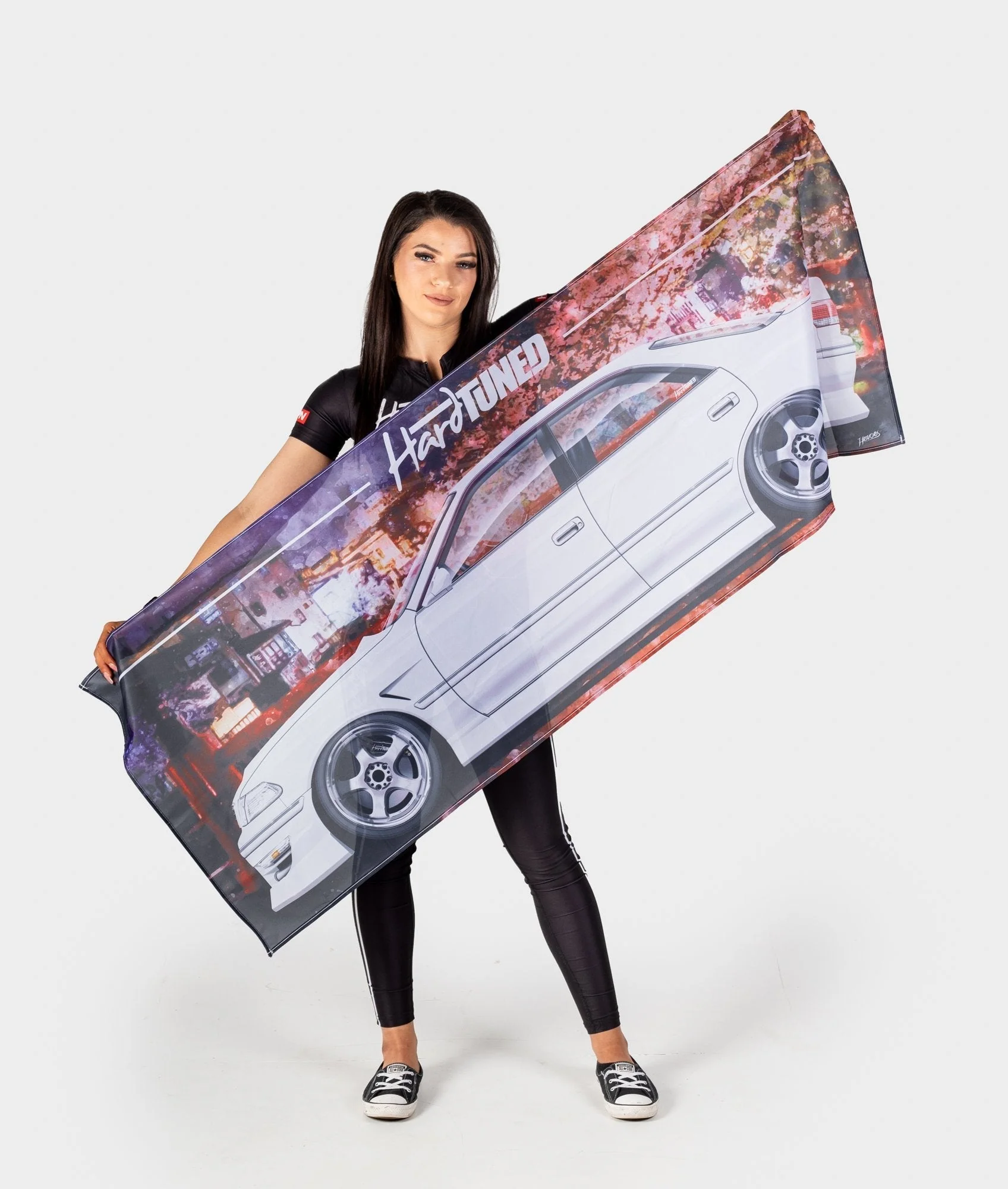 Toyota JZX100 Mark II Garage Flag - Image 3
