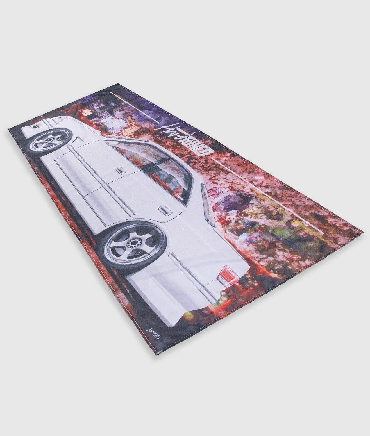 Toyota JZX100 Mark II Garage Flag - Image 5