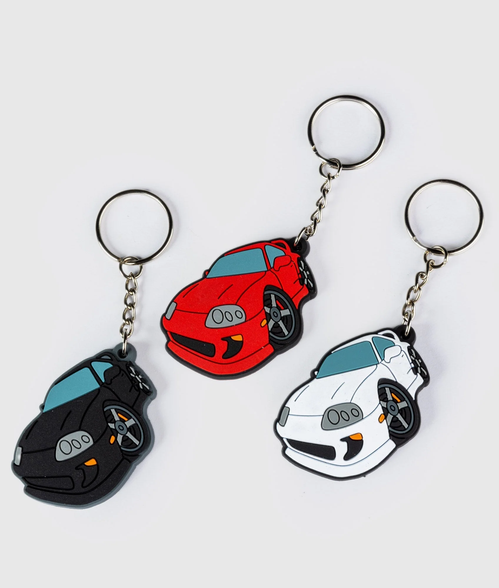 Toyota Supra MKIV Rubber Key Ring - Image 2