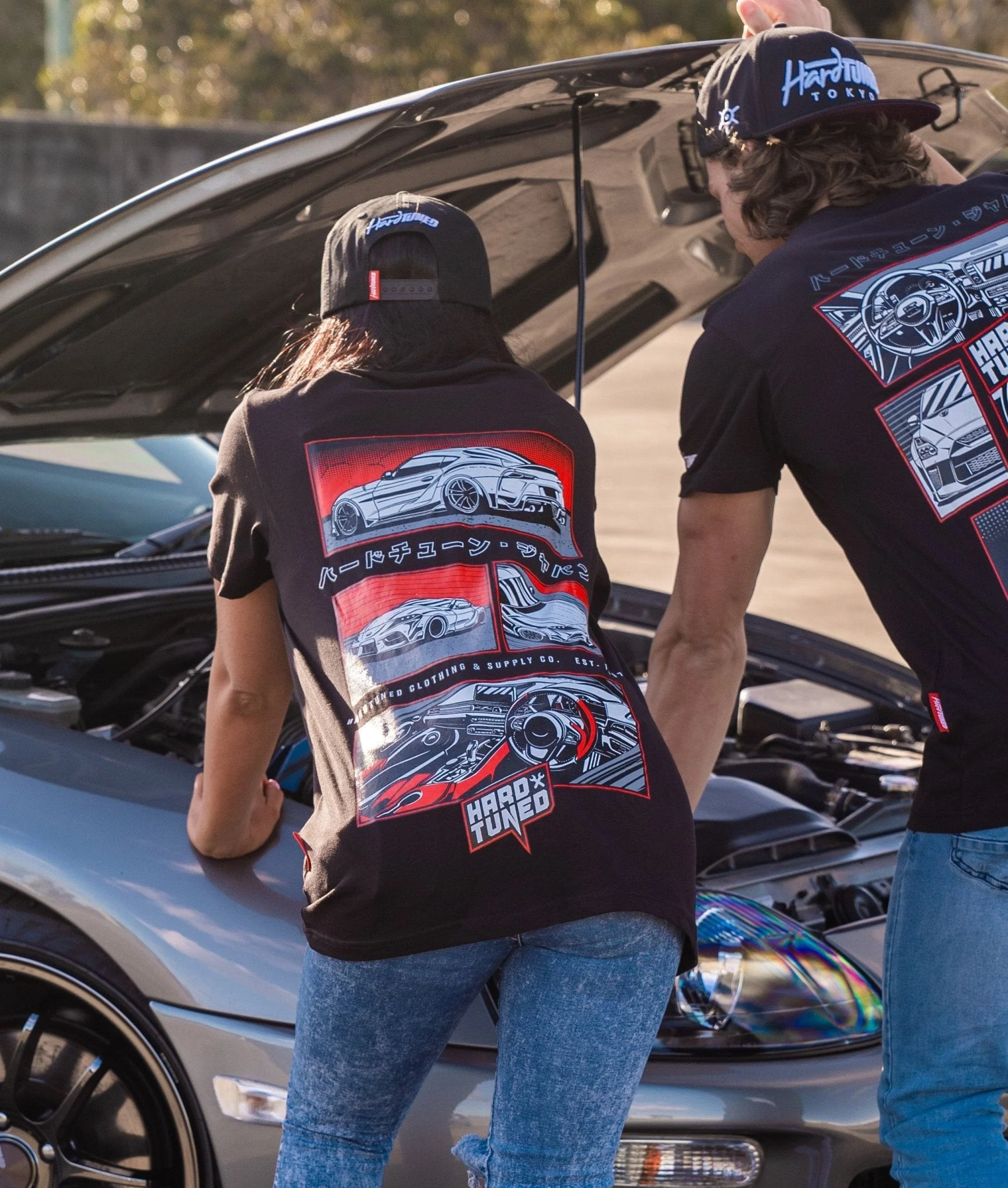 Toyota Supra MKV Fragment Womens Tee - Image 2