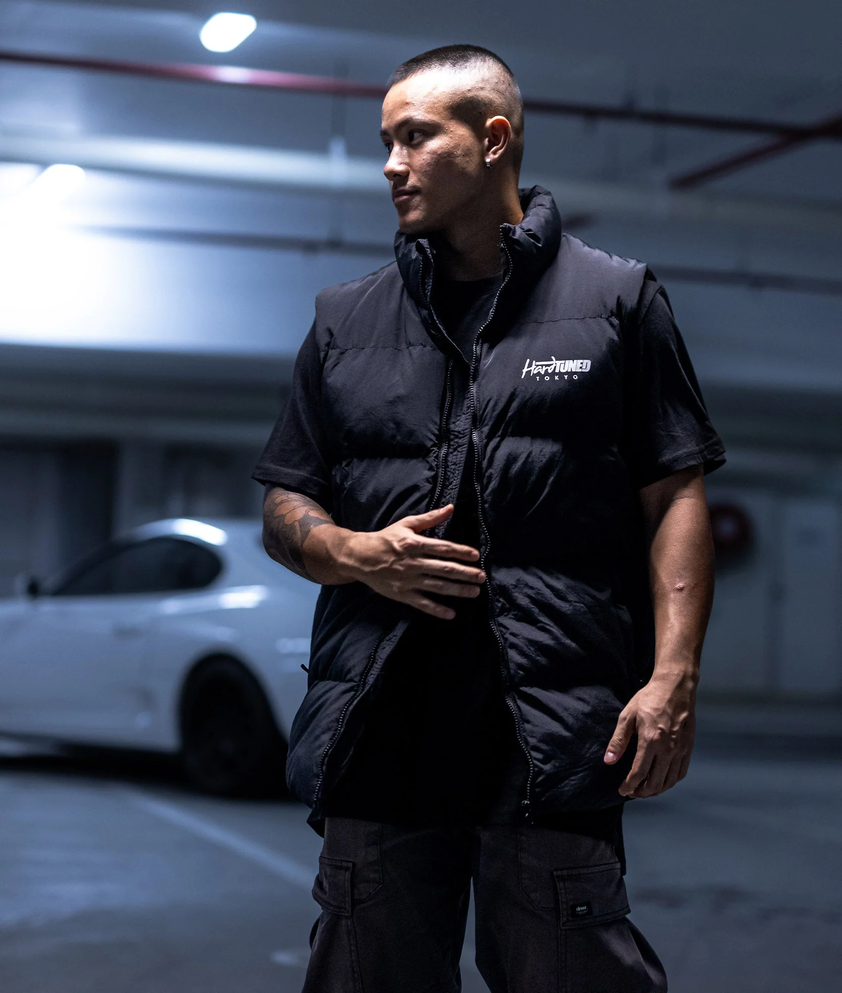 Underground C1 Loop Puffer Vest - Image 2