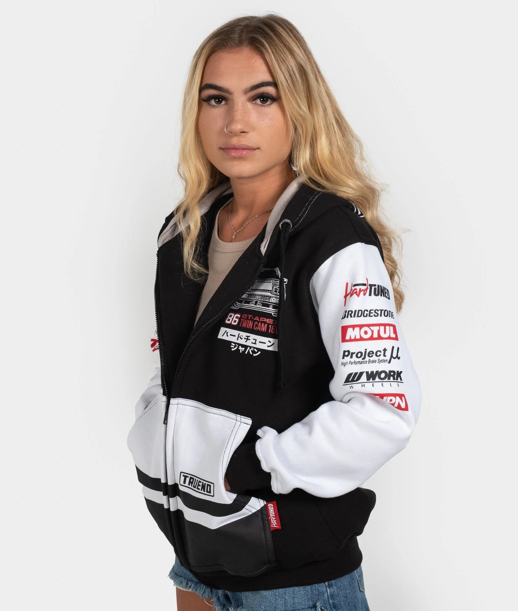 Toyota AE86 Trueno Womens Hoodie - Image 5