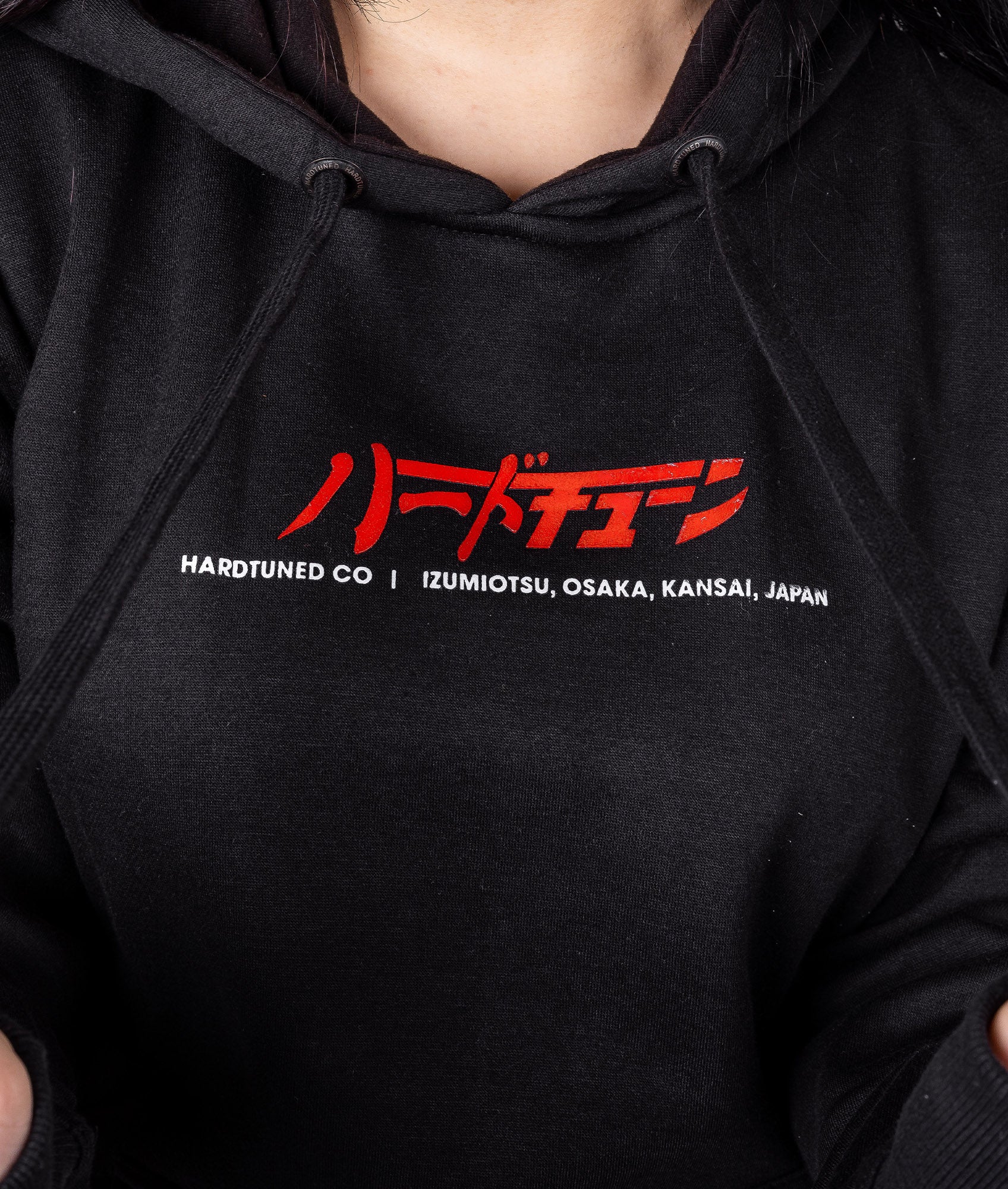 Women's Katakana Hoodie - Black - Image 4