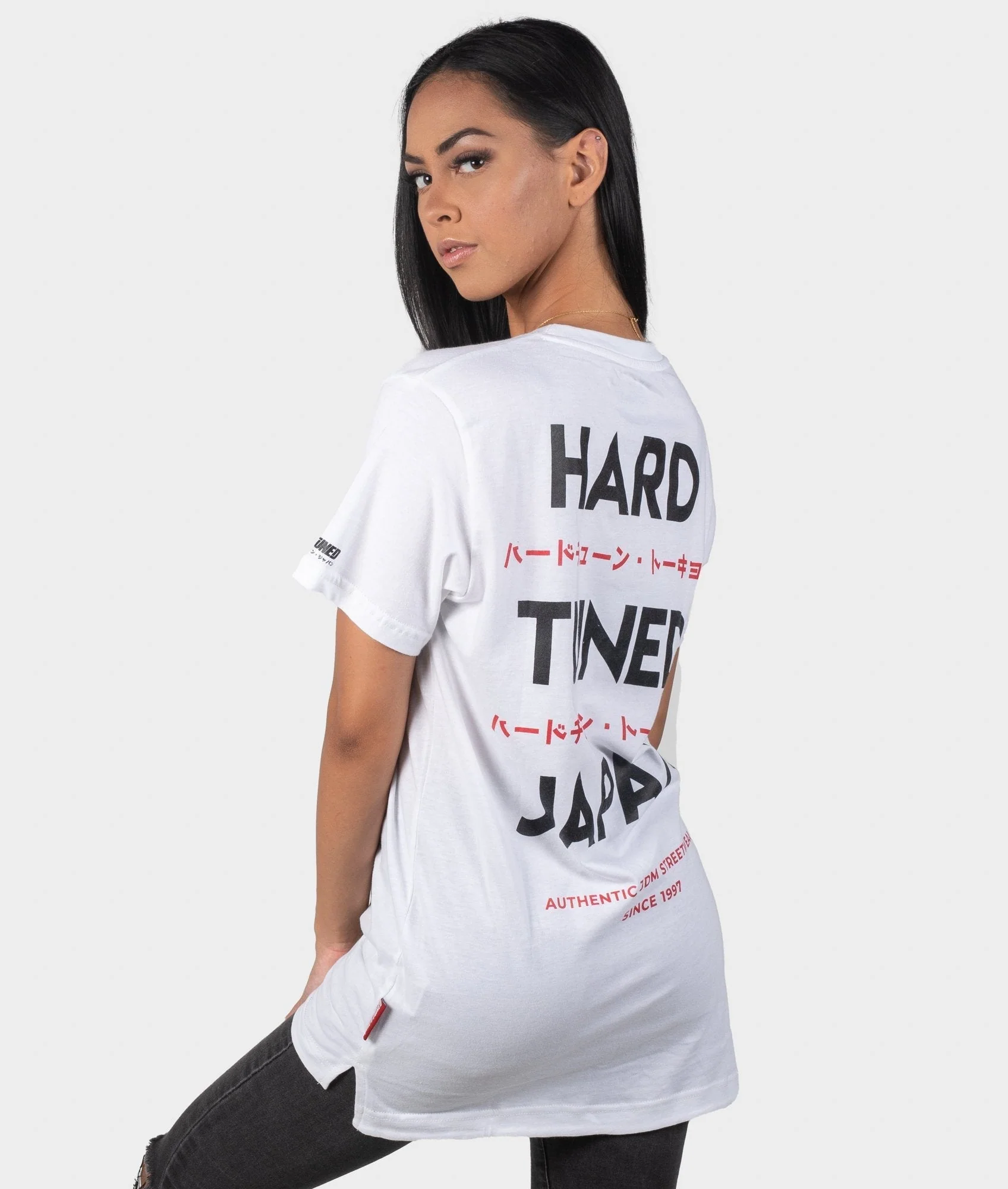 Womens HTxJPN Crossing Tee - White - Image 5