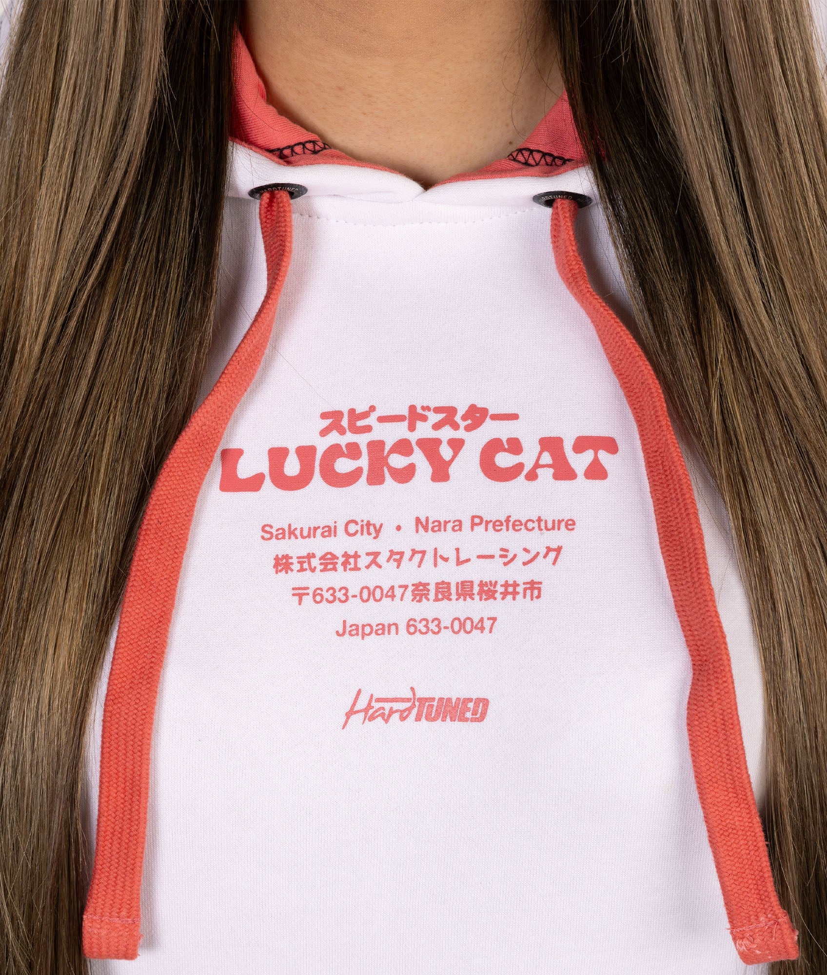 Womens Lucky Cat Hoodie - Image 4