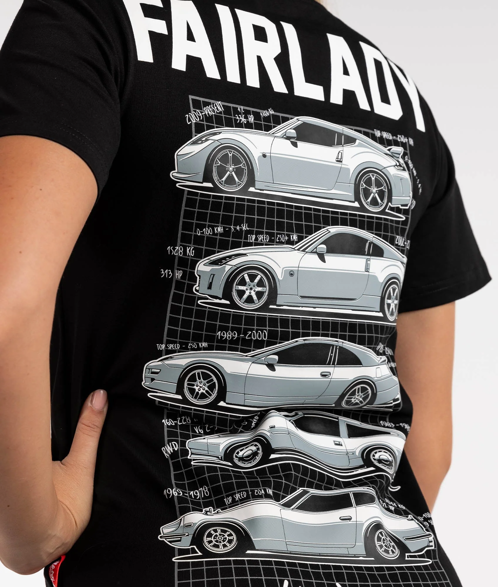 Womens Nissan Z Generations Tee - Image 5