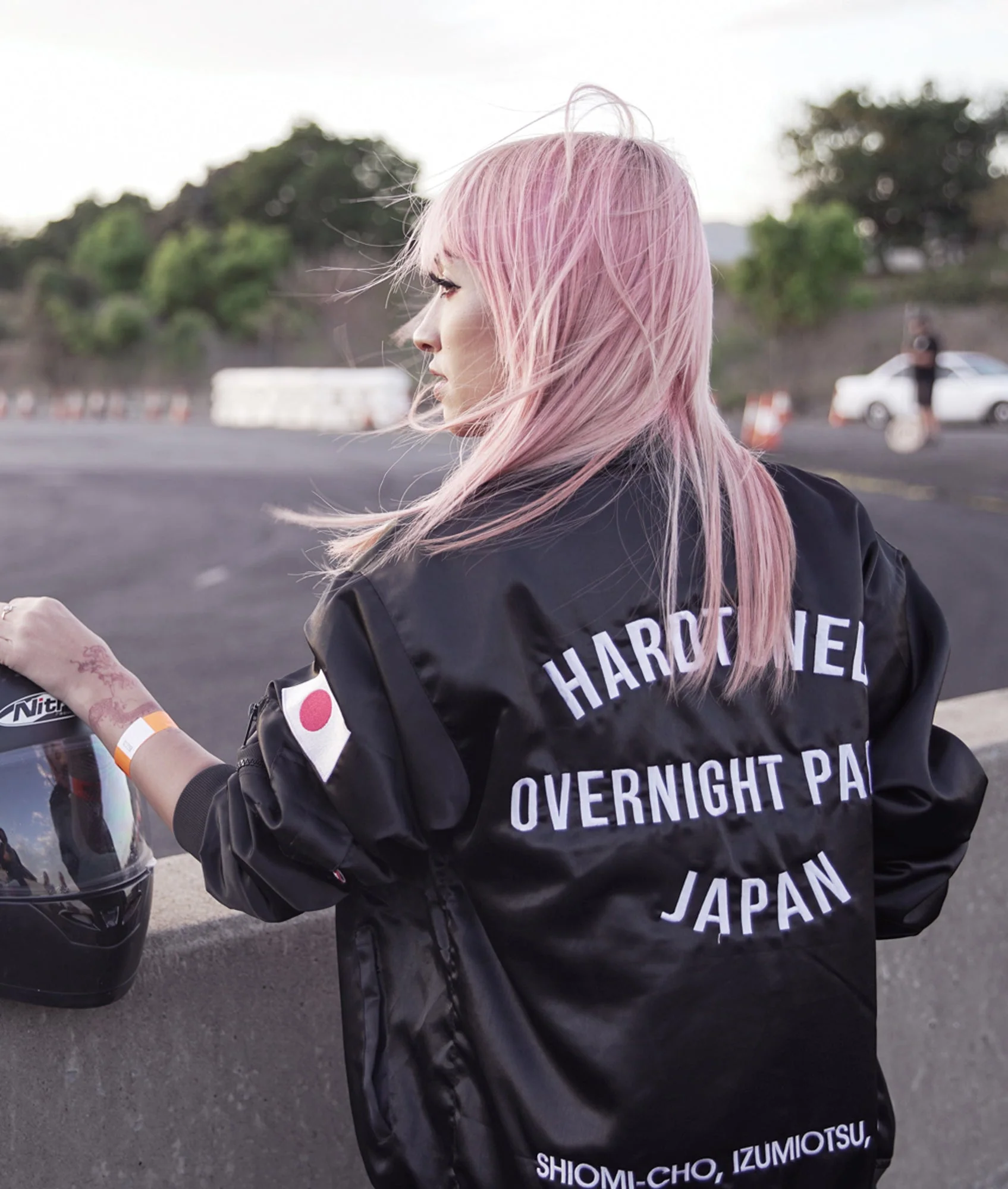 Womens Overnight Parts Bomber Jacket - Image 2