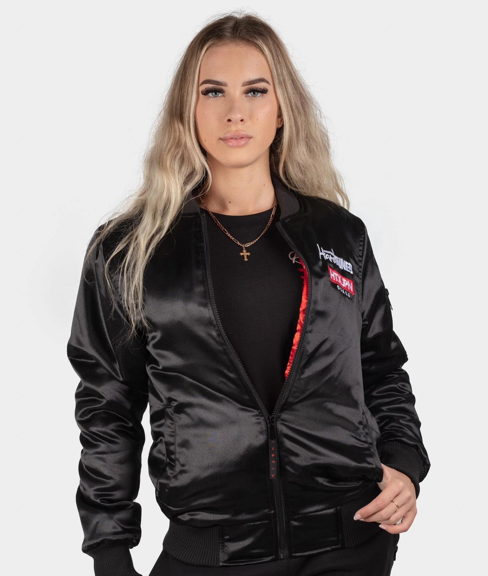 Womens Overnight Parts Bomber Jacket - Image 4