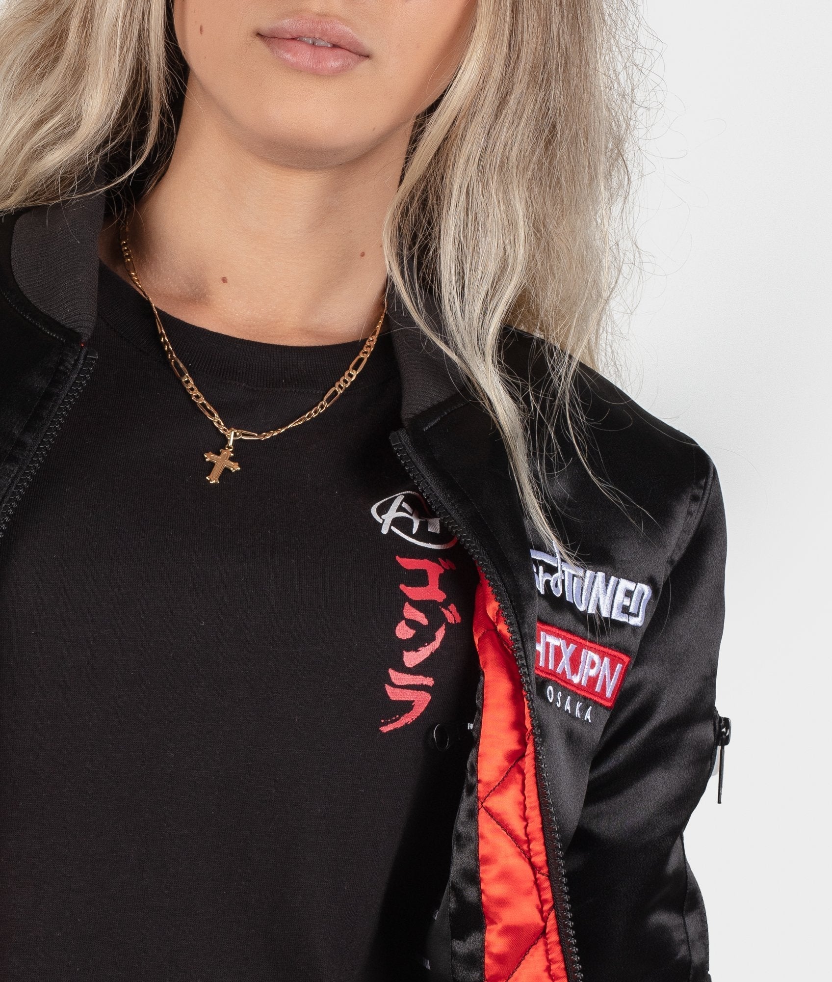 Womens Overnight Parts Bomber Jacket - Image 5