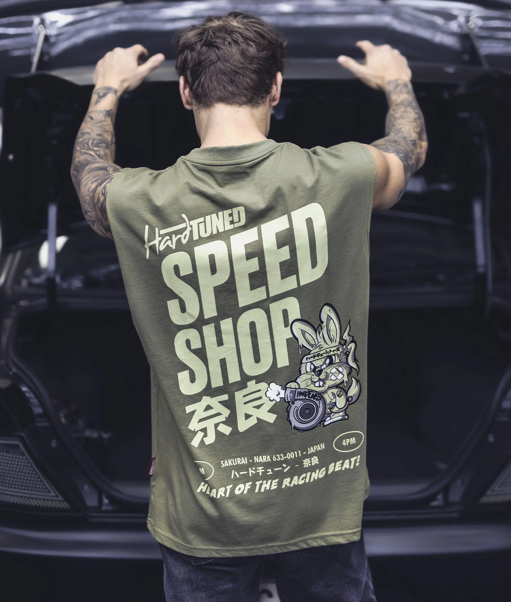 Womens Speed Shop Bunny Tank Top - Image 2