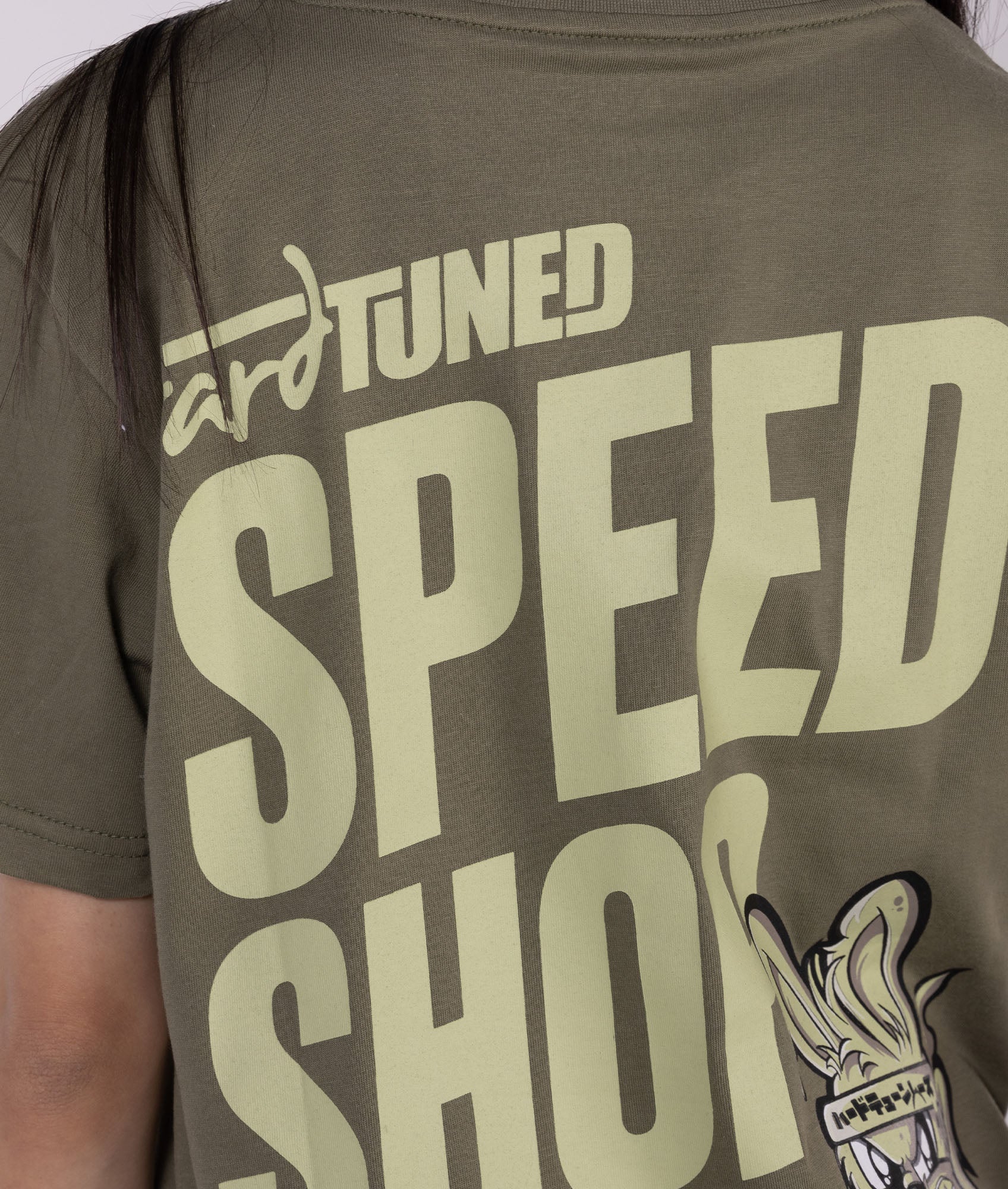 Womens Speed Shop Bunny Tee - Image 4