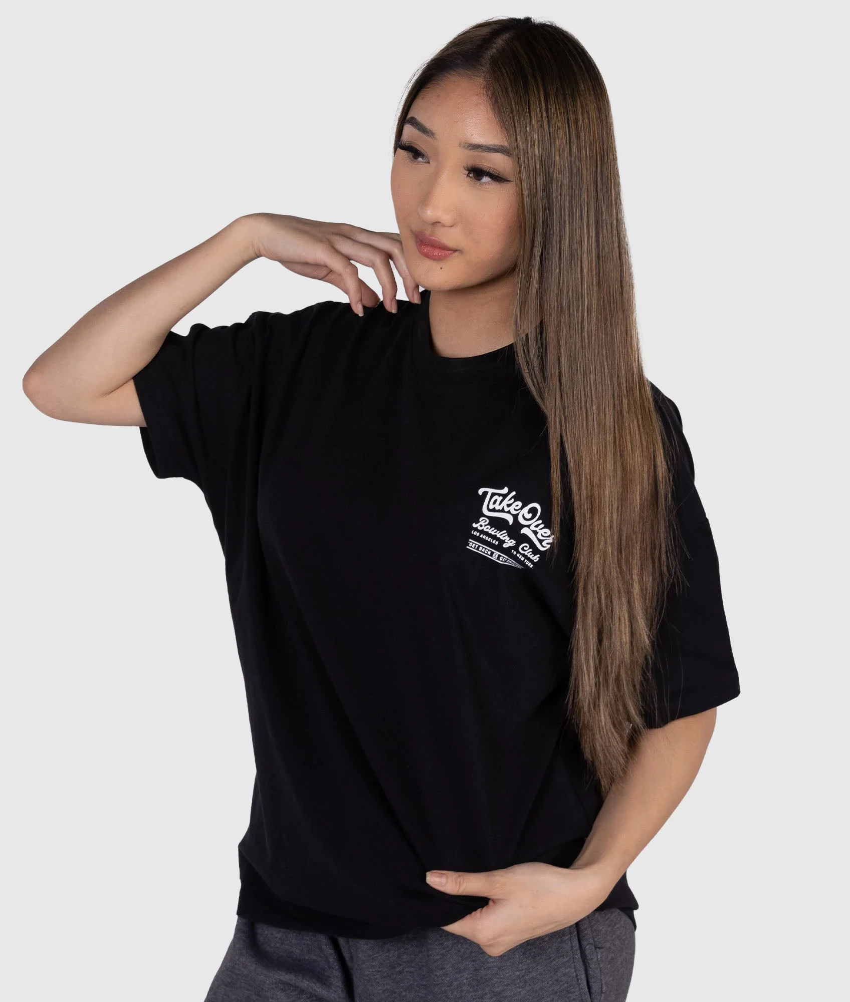 Womens Takeover Bowling Club Tee - Image 4