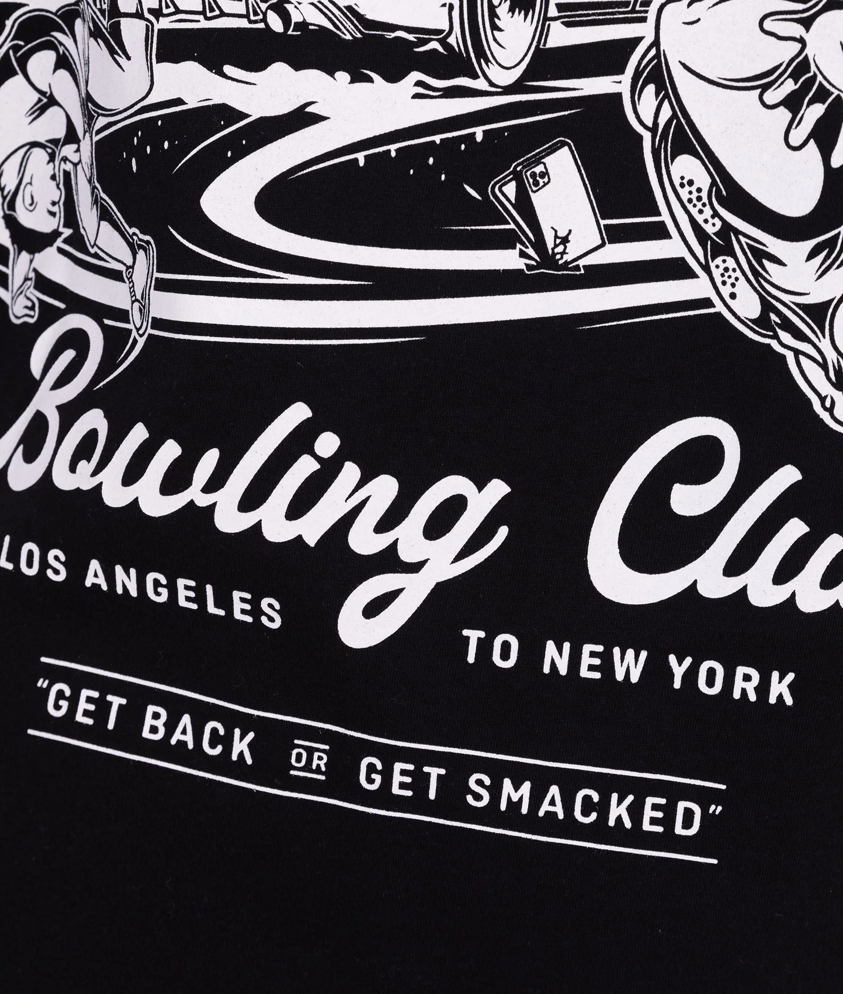 Womens Takeover Bowling Club Tee - Image 5