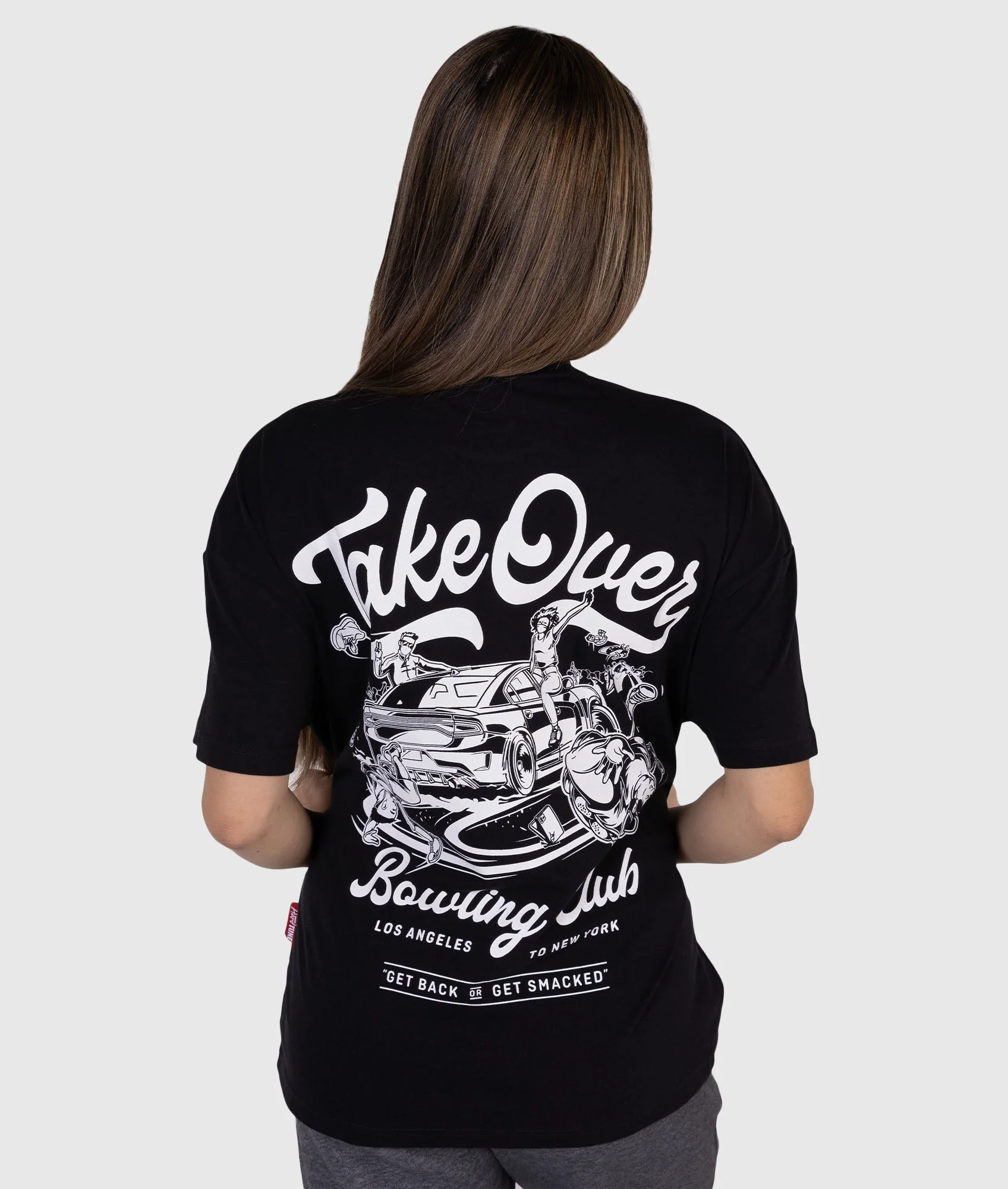 Womens Takeover Bowling Club Tee - Image 9