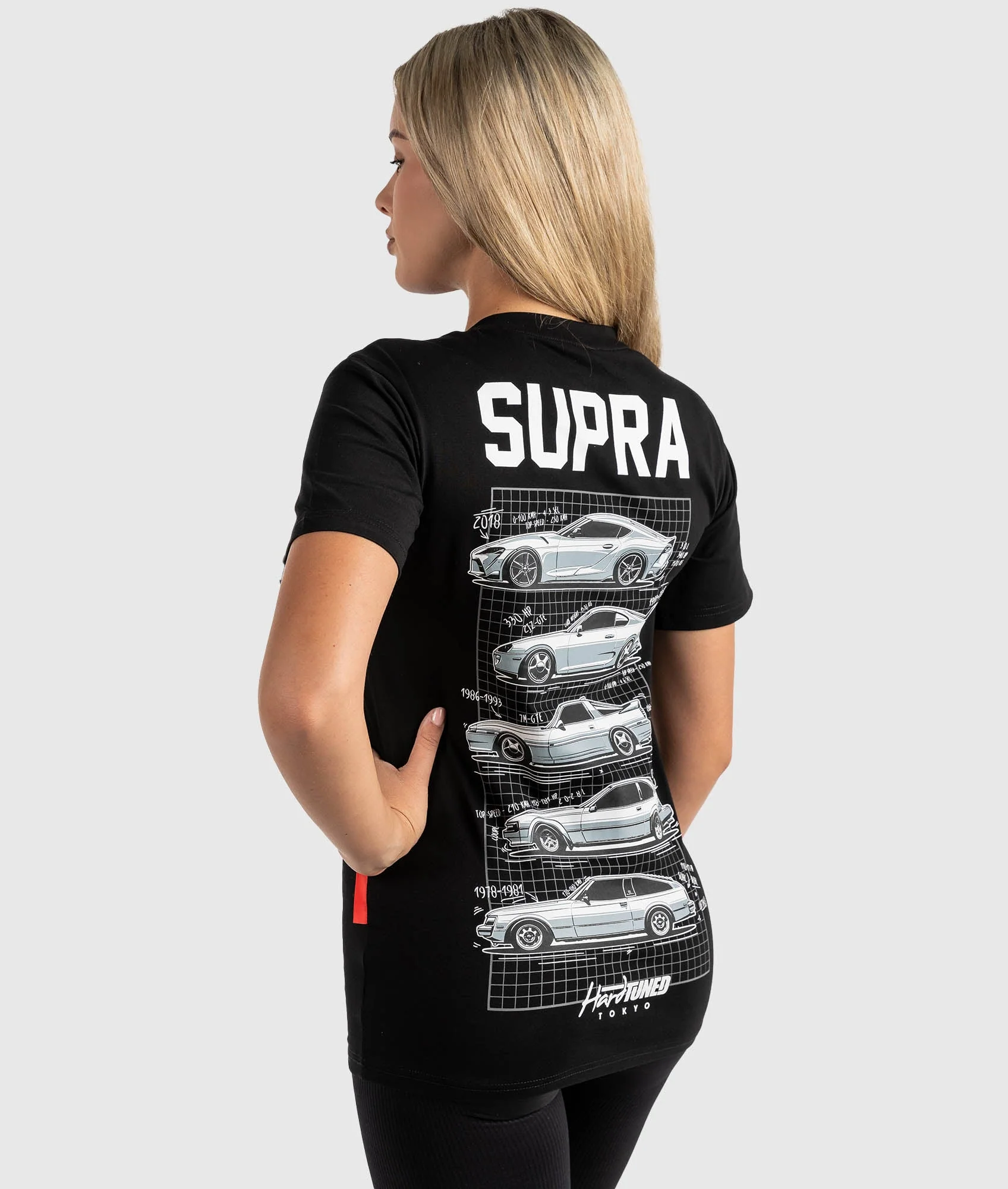 Womens Toyota Supra Generations Tee - Image 4
