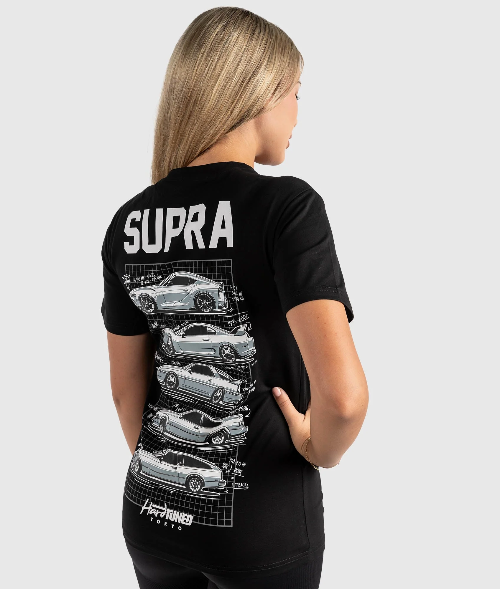 Womens Toyota Supra Generations Tee - Image 5