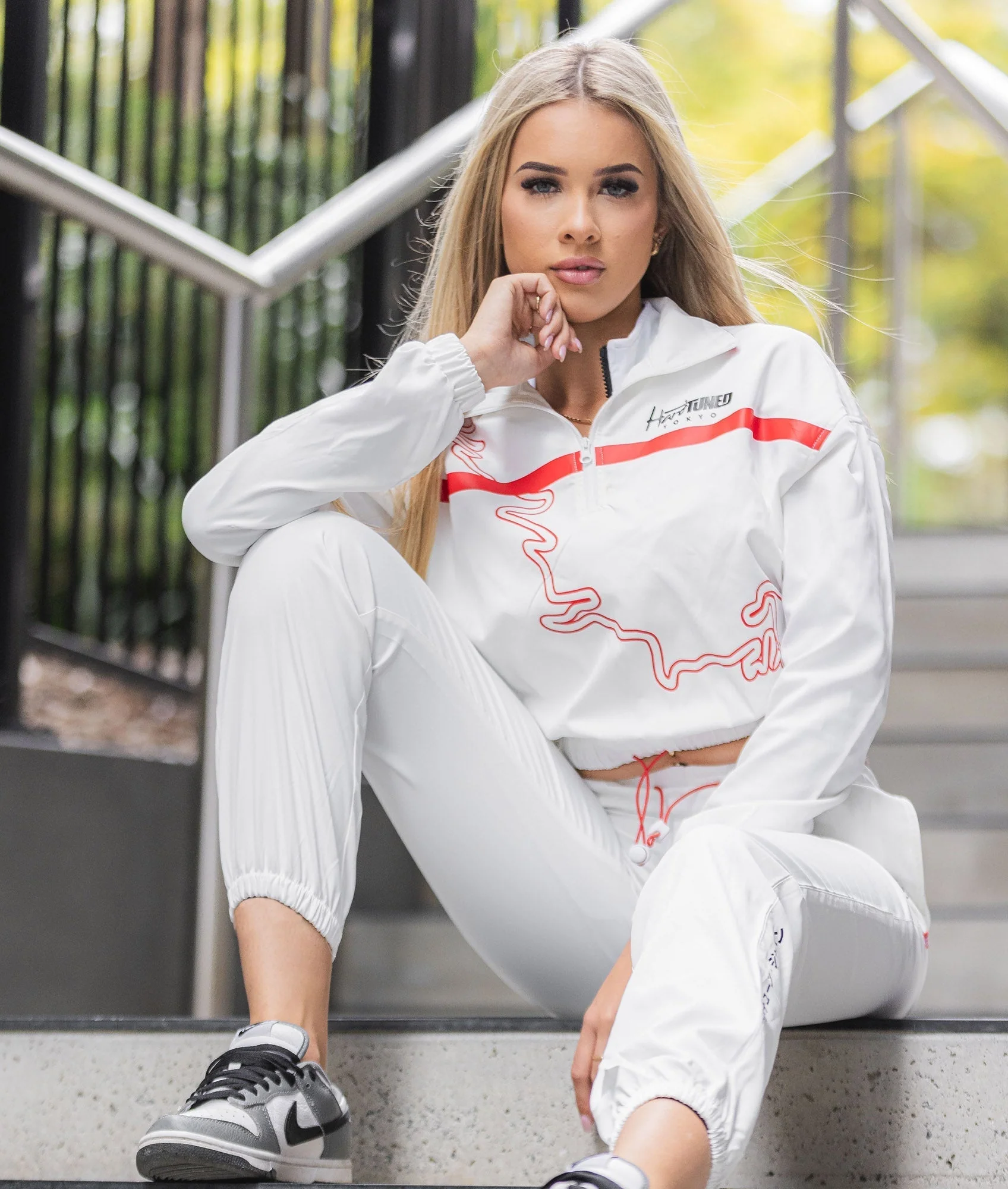 Aero Track Pants - White - Image 2