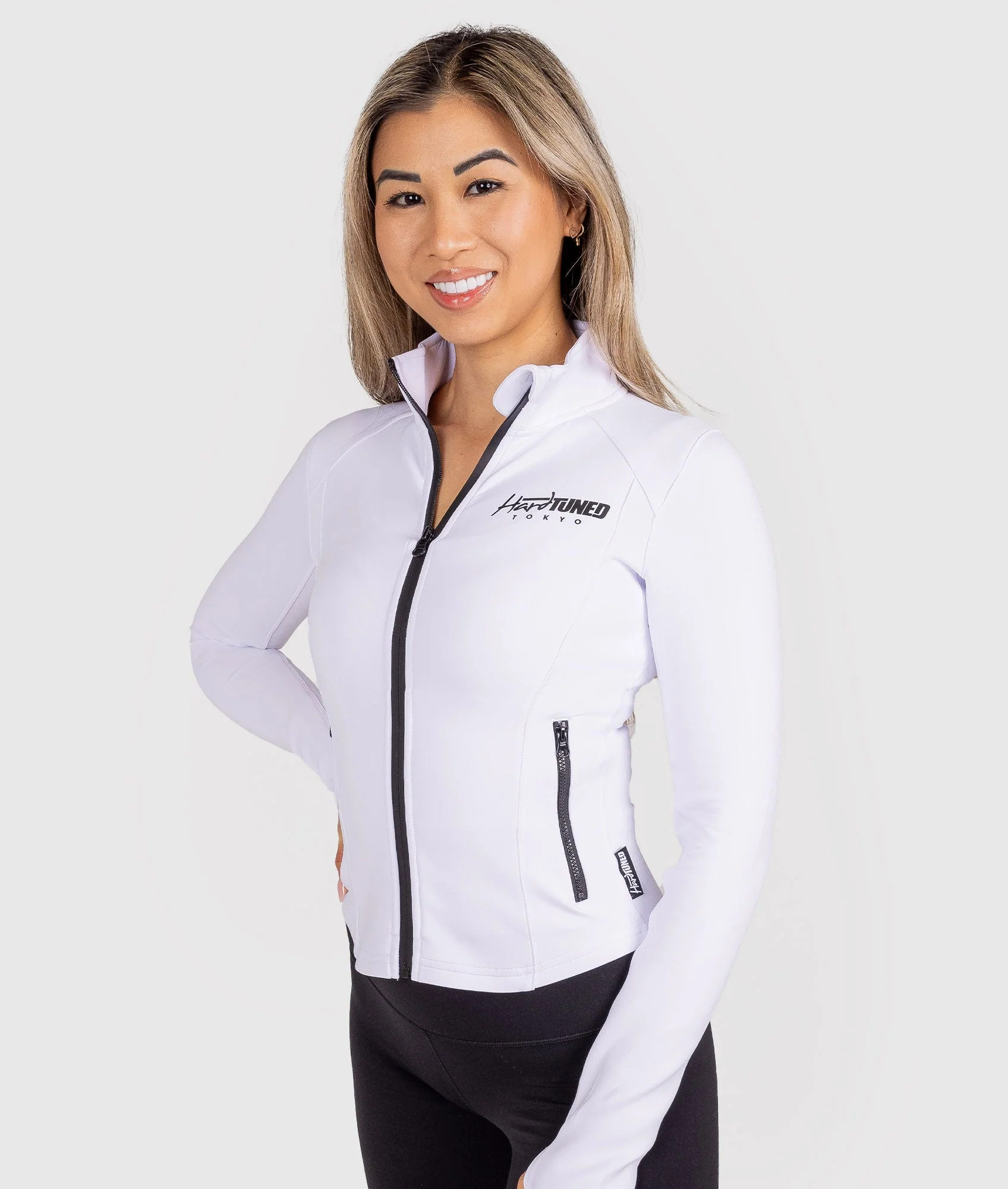Trackside Longsleeve Jacket - White