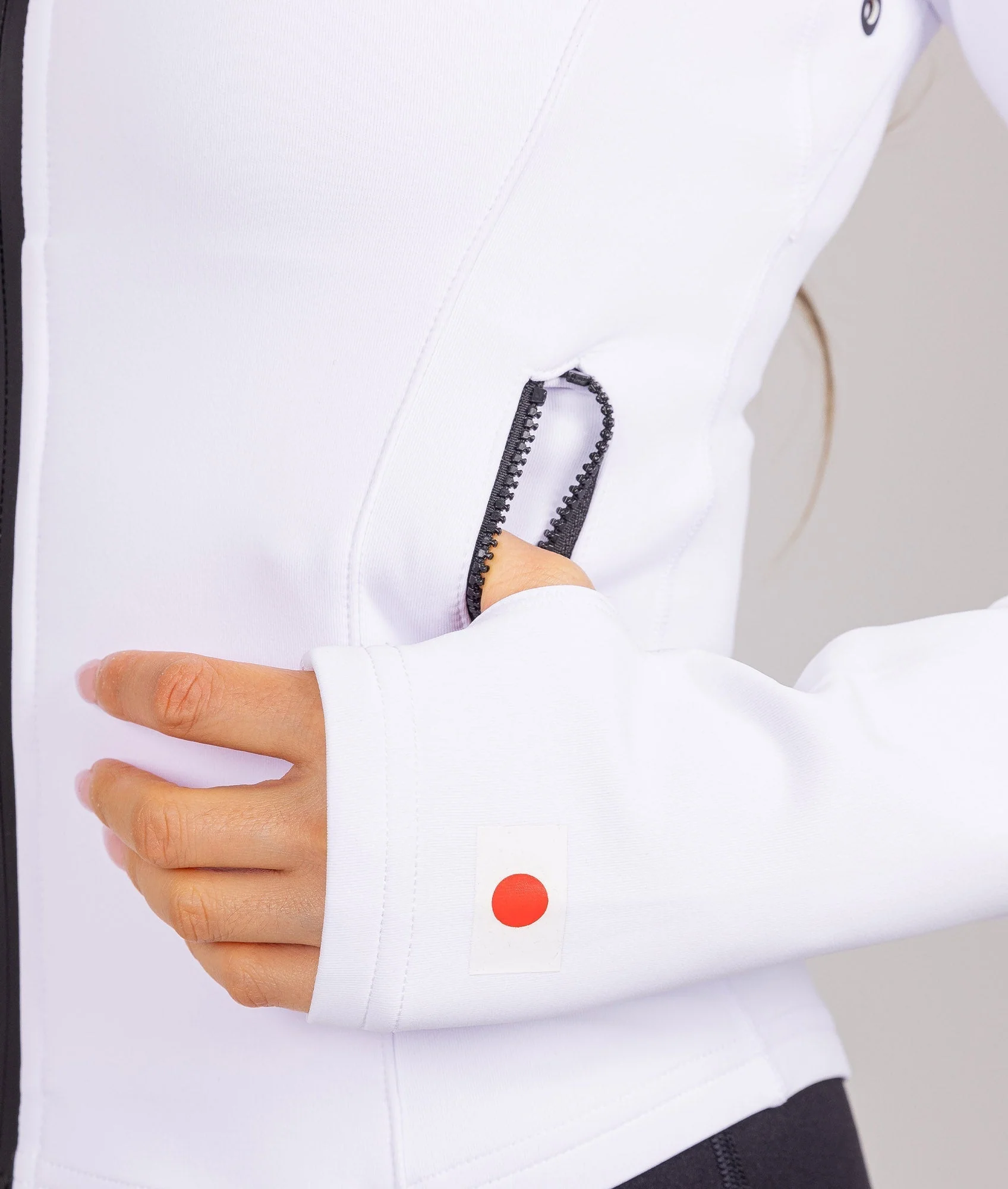 Trackside Longsleeve Jacket - White - Image 6