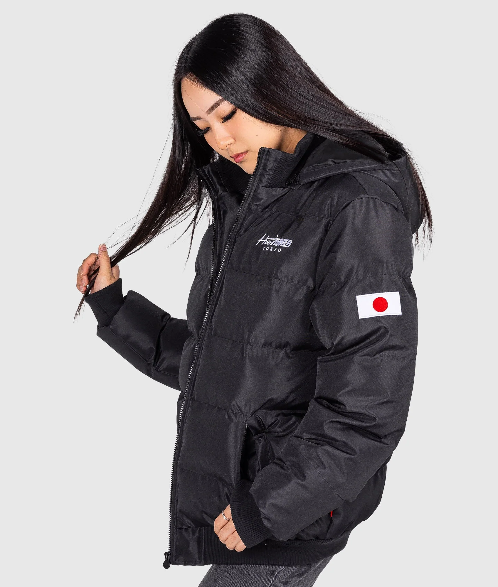 Womens Underground C1 Loop Puffer Jacket - Image 6
