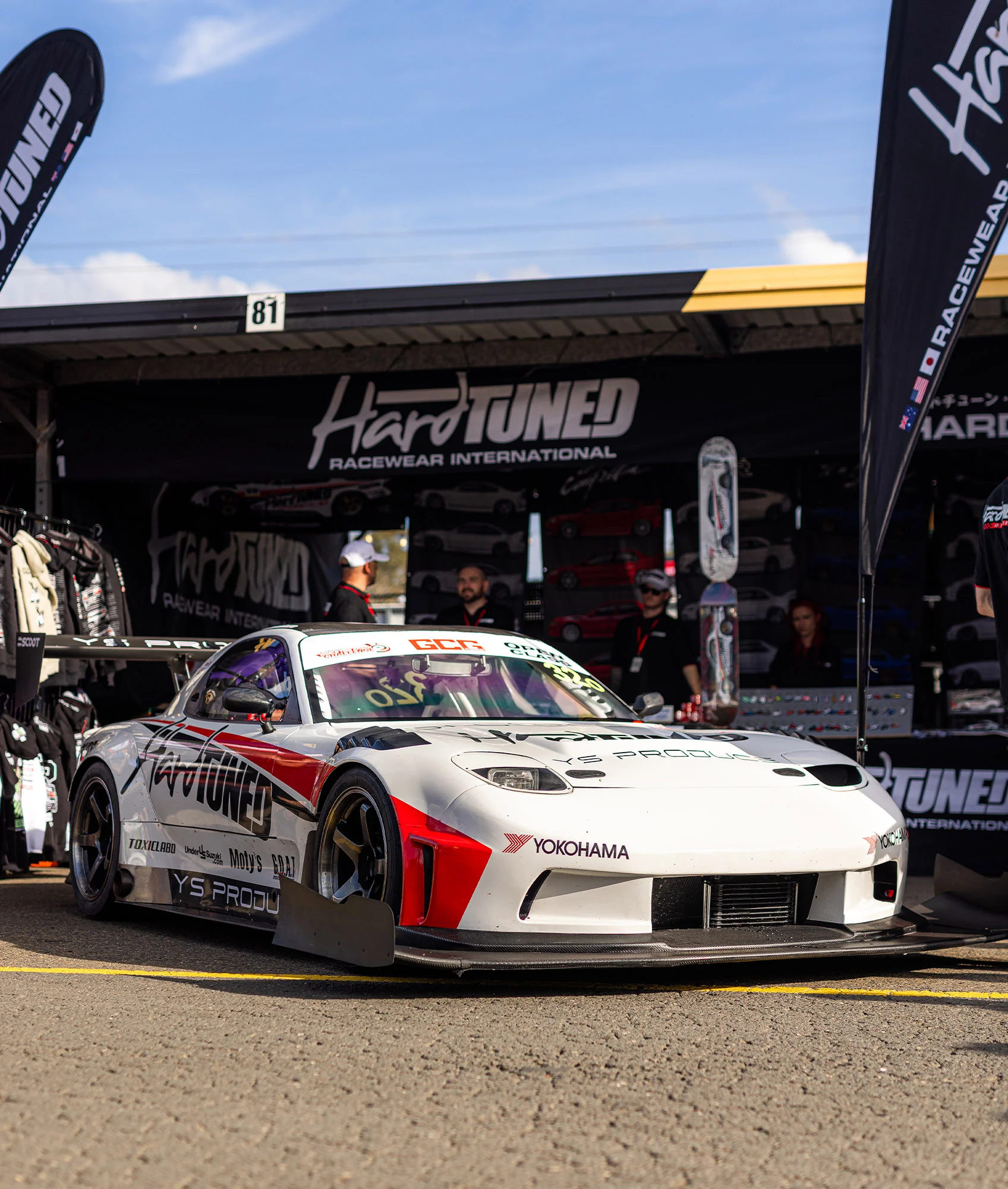 Yuuki Kamakura Mazda RX-7 Garage Flag - Image 2
